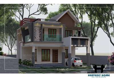 Our new  3D work ( Villa projects)
Client :Mr  : Gabby varghese godly
Location : idukki  ( mattukatta)
Plote area : 12 Cent
Plintharea : 1882 sqft