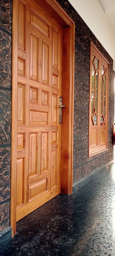 wood polish # door