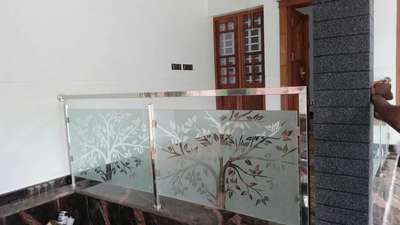 newe work7356848552
 #StaircaseDecors  #StaircaseHandRail  #StainlessSteelBalconyRailing  #GlassBalconyRailing #GlassHandRailStaircase #Kollam #karunagappally #GlassStaircase