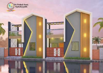 3D new model design row house #30LakhHouse  #3D_ELEVATION  #3d  #HouseDesigns  #3D_ELEVATION