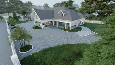 If you need 3D exterior and 3D floor plan please contact Whatsapp:  +917012253614
 #KeralaStyleHouse #3Dexterior