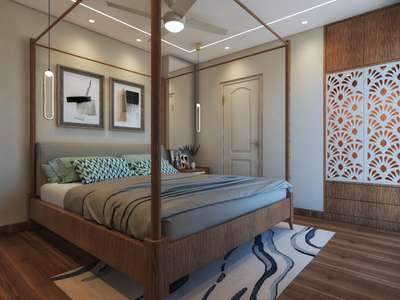 #KingsizeBedroom #Architectural&Interior  #Designs