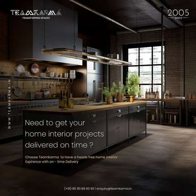 On-time delivery without compromising quality.


#interior #interiordesigninspiration #interiordesigning #architecture #teamkarma #banglore