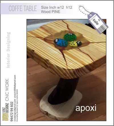 apoxi wooden table