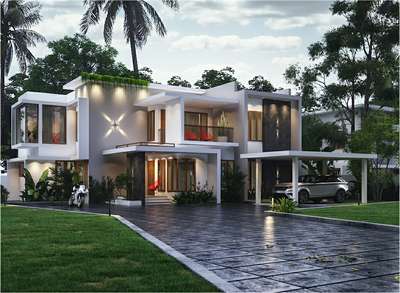 Exterior Design #Thalassery, #3DDesign#Kannur #InteriorDesign