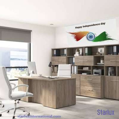 "Welcome to Starlux international,🌟 
Discover a world of exquisite office furniture, stylish lighting solutions, elegant gypsum finishes, and stunning curtain and blinds selections. We're thrilled to have you with us!"