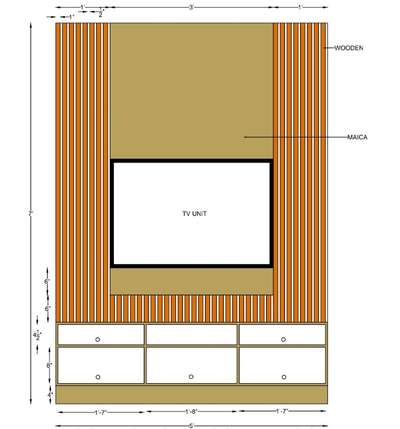 TV unit design