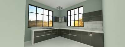 3D design Modular kitchen requirement please contact me very chep price #KitchenCabinet  #3DPlans