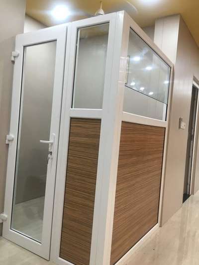 uPVC partition and door