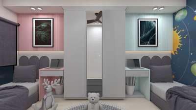 DM For interior Work #KidsRoom #interiordesign