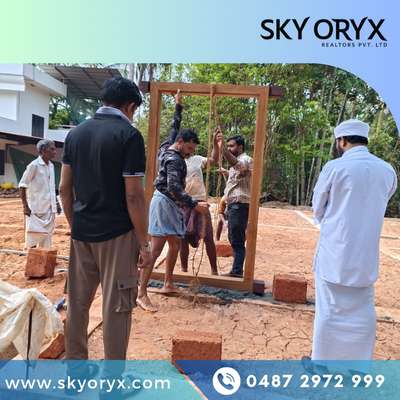 An important step to the dream. The first Kattila installation process going on. 

Client: Mr. & Mrs. Abu Thahir
Loc : Changaramkulam

For more details
☎️ 0487 2972999
🌐 www.skyoryx.com

#skyoryx #builders #buildersinthrissur #house #plan #civil #construction #estimate #plan #elevationdesign #elevation #quality #reinforcedconcrete  #excavation #centering #concrete #masonry #newhome #foundation