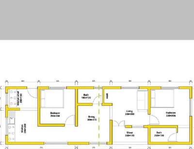 ഇത് 800 squar feet plan അണ്... എന്തൊക്കെ metearils venom...ഇതിന്...with holo block..... please details