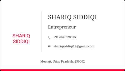 WWW.POPSIDDIQIINDIA.COM SHARIQSIDDIQI12@GMAIL.COM 70 42 22 83 75