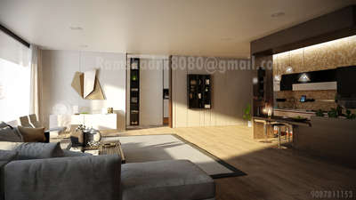 Interior Design 3D Rendering