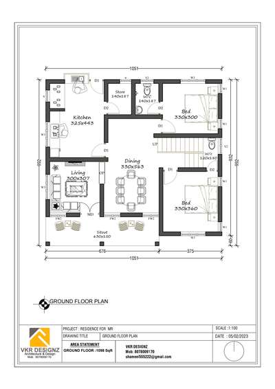 1100 sqft Budget Home