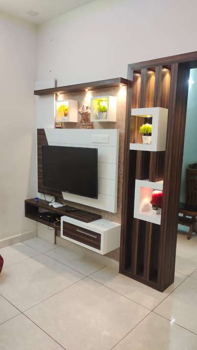 hall partition and tv unit.9526284034