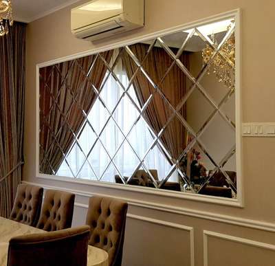 mirror designer wall panelling