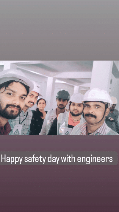 national safety week celebration international kannur airport with engineers