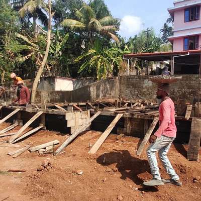 Ongoing work at Kakkanaad near sunrise hospital