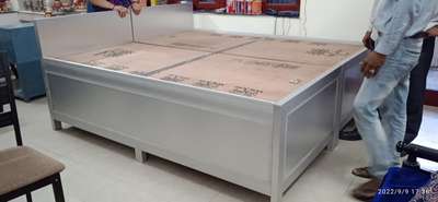 Aluminium Dubble Bed