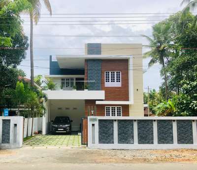 2300Sqft contemporary house full construction without interior 1600/Sqft