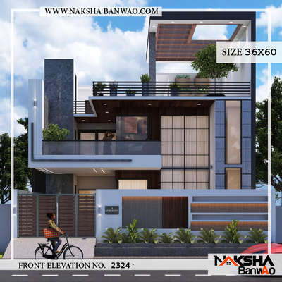 Running project #Mansa
FRONT ELEVATION of 36x60

#naksha #nakshabanwao #gharkanaksha #onlinenaksha #architecturelife #architecturedesign  #modernarchitecture #architecturaldesign #3darchitecture #evershinehomes #modernhouse #construction #malwablock #Interiordesigning #projectmanagement 


For more info: 9549494050
Www.nakshabanwao.com