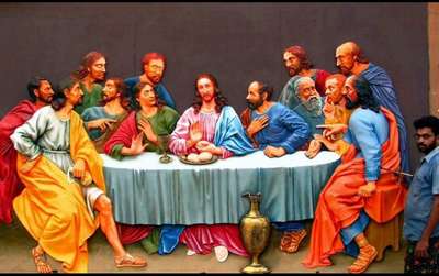 Last Supper  #cementwork  #cementartwork  
contact 9846460111
https://wa.me/919846460111