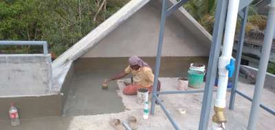 New waterproofing work started using MAPEI Planiseal 288  #WaterProofings  #WaterProofing