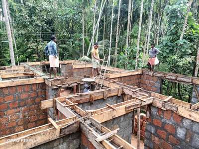 lintel concrete at Changaramkulam