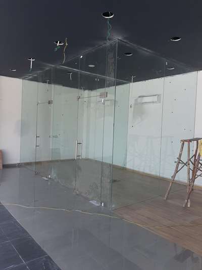 12mm glass cabin partition