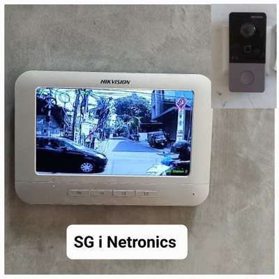 Video door phone for a house in Cochin