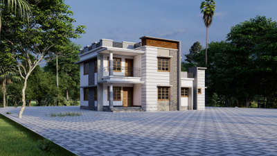 Contemporary design elevation