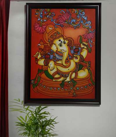 Vinayaka muralpainting 
#keralatraditionalmural #muralart 
#artlife #HomeDecor #beautifulhouse #homedecoration #attractivehousedesigns #goodvibes #Attractive #InteriorDesigner #MrHomeKerala #TraditionalStyle