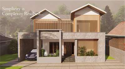 #home elevations# Elevations# minimalism #exteriordesigns  #exteriors #Elevations#slopedroof