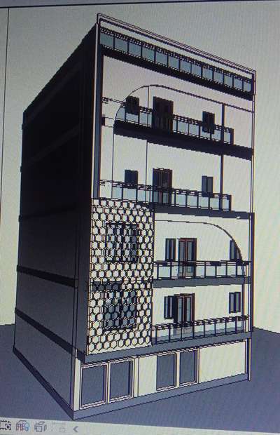3d elevation  # model #HouseRenovation  #exterior_Work  #facadedesign