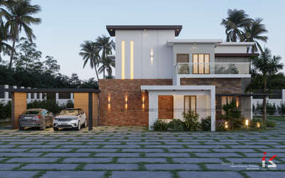 #exterior_Work  #KeralaStyleHouse #ElevationDesign #ElevationHome  #frontElevation  #3DPlans  #design3dstudio #best3ddesinger