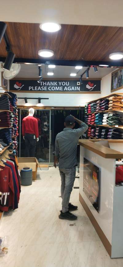 Redimade garment store interior Solutions 
interior by DF interior Nadeem Saifi