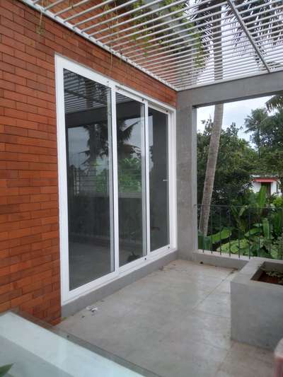 uPVC Three track sliding door  #upvcwindows  #upvcbalconydoor  #upvcdoorsandwindows  #upvcfabrication  #_upvc