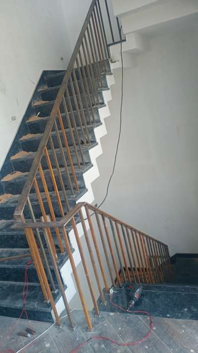 stairs railing design # saifi steel welding work