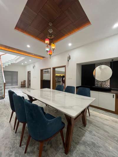 #dinningtabledesign  #dinning_set  #dinningroom  #WoodenCeiling  #hanginglight  #marbletops  #DiningChairs  #