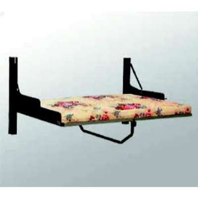 Wall mounted bed which can be folded during night time. For using in limited space room