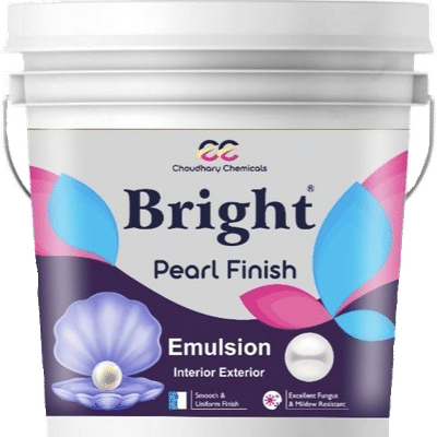 bright water base pearl finish