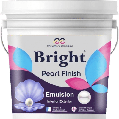 bright water base pearl finish