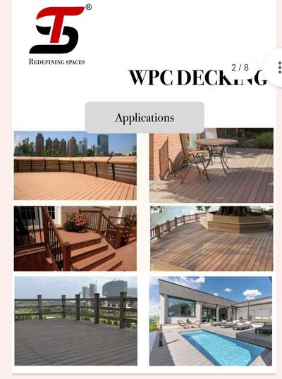 WPC Decking.
#inyeriordesign #swimmingpoolwork #Contractor #InteriorDesigner #architact #RoofingIdeas #architecturedesigns #DecorIdeas #hotelinteriordesign #hoteldesign