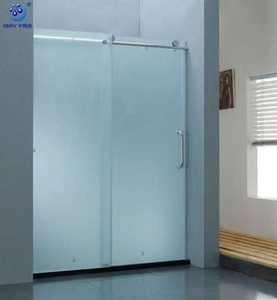 bathroom glass door