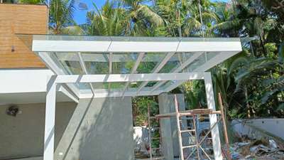 #carporch #Glass#12mm #TFG #Glass# #Clear #Kannur  #gptubes