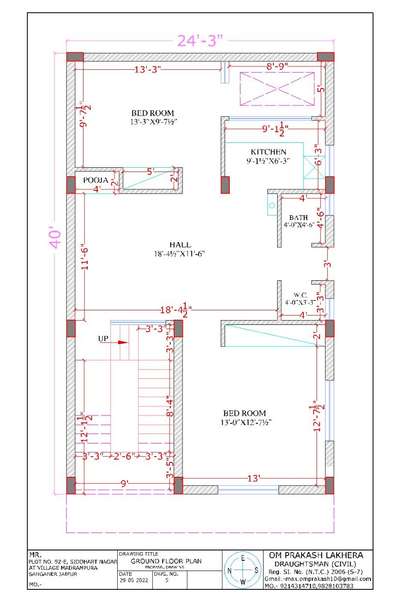 ground floor plan madrampura sanganer