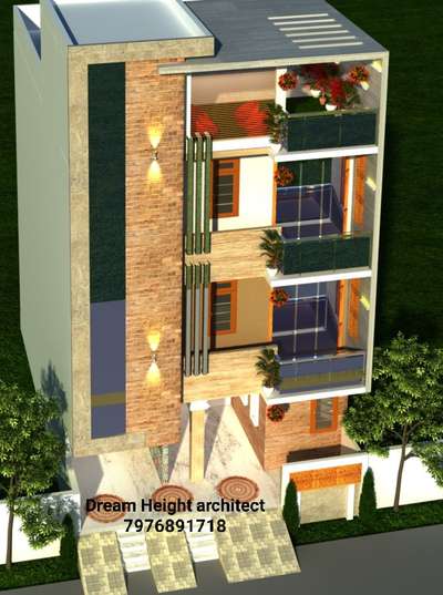 Residential project plan and design by Dream height architects.
location - Near Ajmer road toll naka , Jaipur
Contact us on -7976891718