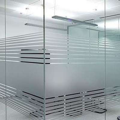 toughen glass partition