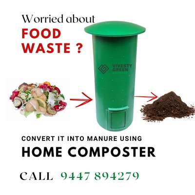 Home composter for food waste management #foodwaste_management #foodwaste #wasteManagement